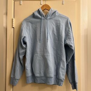 Hanes Powder Blue Small Hoodie‎ Sweatshirt Unisex